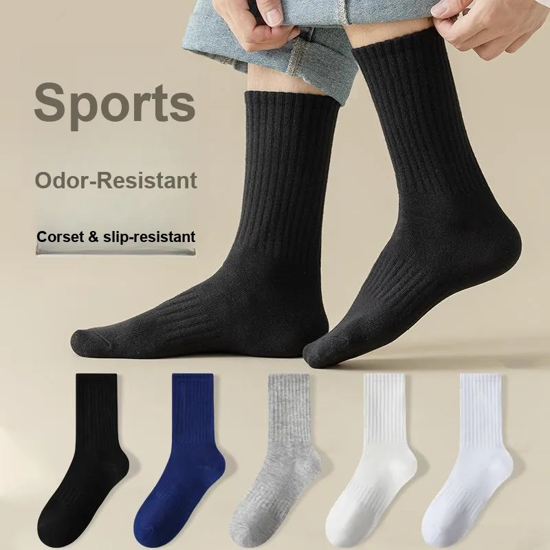 Top Melon Mid Calf Socks Men's 5 Pack-9