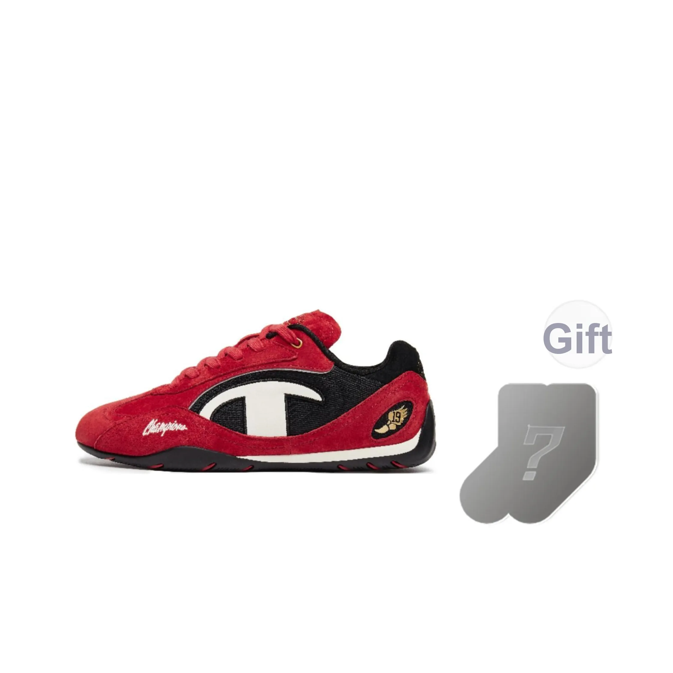 Champion Racing Low Top Повседневная обувь Женская Aurora Red Black