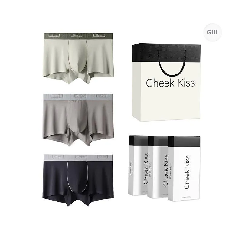 Cheekkiss Underwear Gift Box Men's Boxer Shorts 3 Pack-0