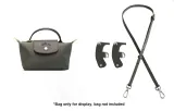 Forest Green Silver-Tone Buckle 95-124cm Leather Strap+[No Perforated]Set