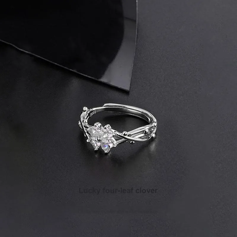 MISS TOOYA S999 Fine Silver Rings Women's-1