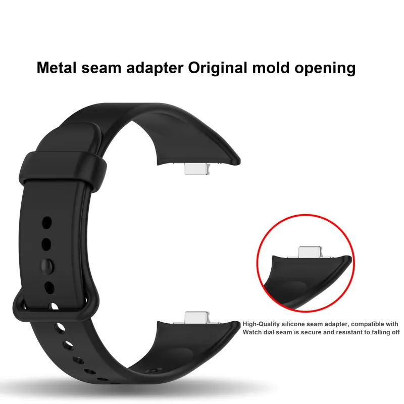 CHRROTA Watch Band Xiaomi Compatibility 237mm Silicone Material-1