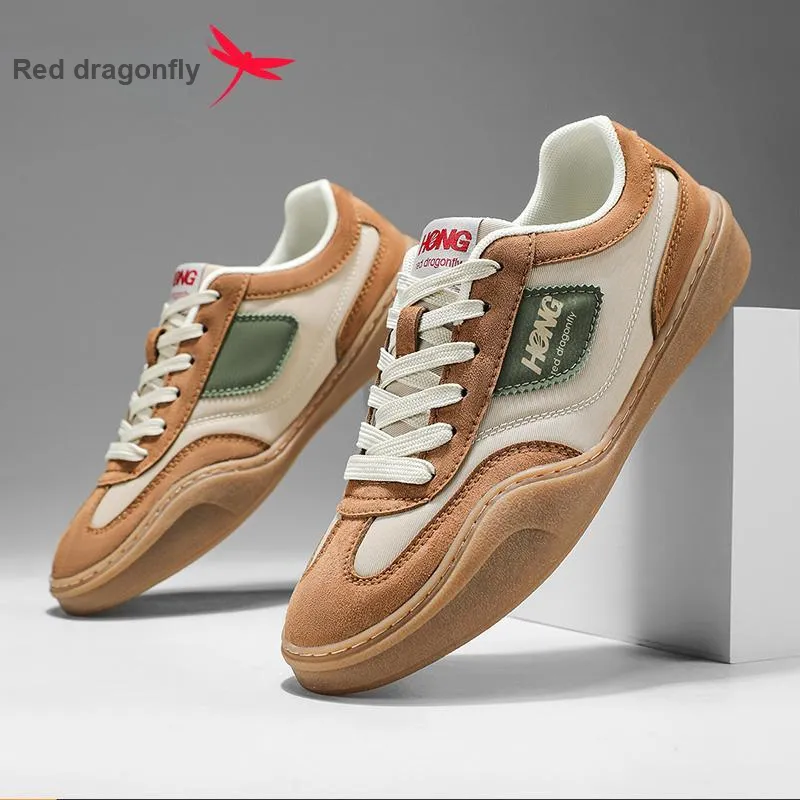 RED DRAGONFLY Men's Casual Shoes Men's Comfortable Low Top Lace Up-12