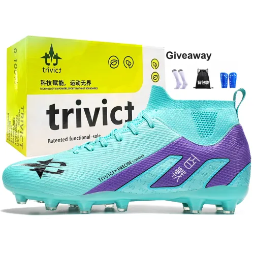 TriVict Win A Hundred Battles And Win A Hundred Victories. Soccer Shoes Unisex Mid-Top