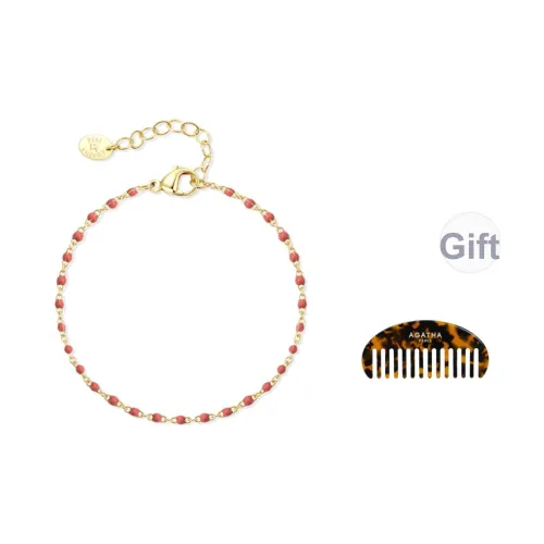 Agatha Металл Браслеты Женские Красный