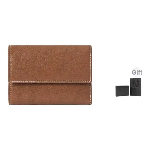 VANESSA HOGAN Тело Коровья Кожа Однотонный Премиум Нишевый Дизайн Винтаж Портативный Укороченный