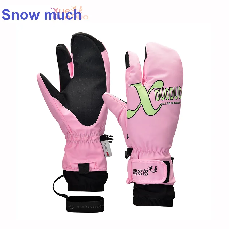 A lot of snow Ski Gloves-3