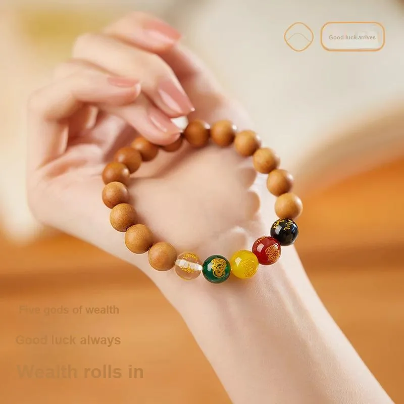 GUMUJIANG Barbie Sandalwood Bracelets Unisex-2