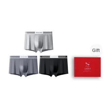 RED DRAGONFLY Cotton Panties Men's 3 Box Pack