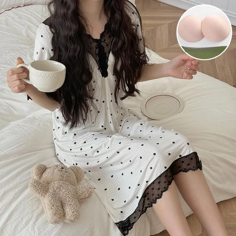 Lan Miao Nightgown Women's Image Color-1