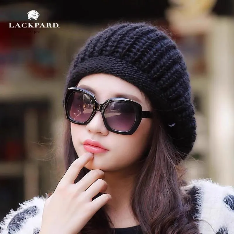 Lackpard Wool Blend Berets Unisex-3