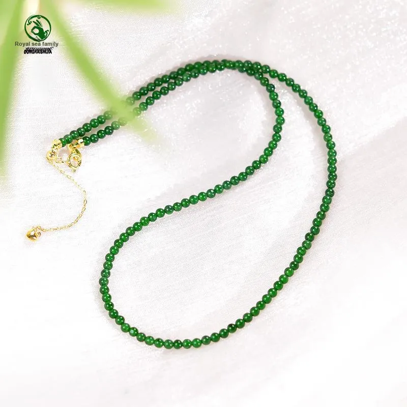 Tokai Family Ice Type Jadeite Necklaces Unisex-1
