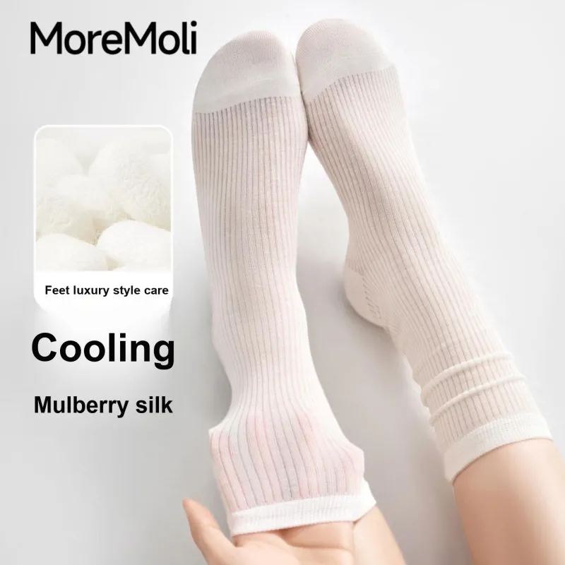 Moremoli Mid Calf Socks Women's 5 Pack-5