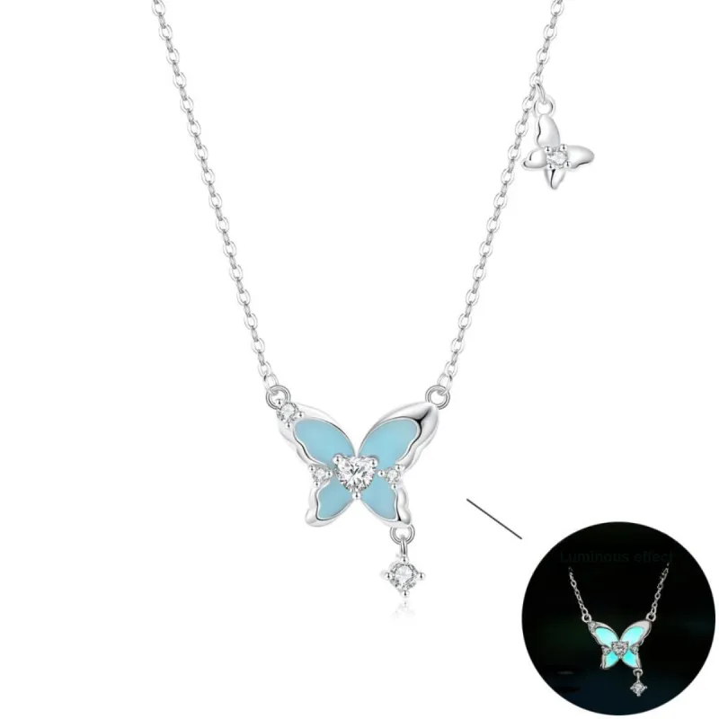 Hurry That Year S925 Silver Necklaces Women's-0