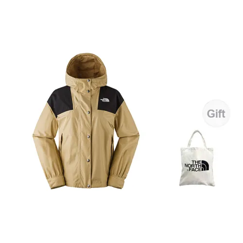 THE NORTH FACE City Outdoor Collection Windbreaker Jackets Women's Stone Brown