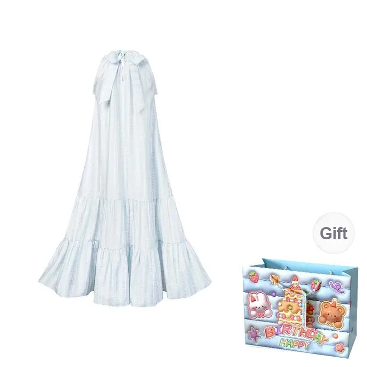 TWOPLUMGIRLS Sleeveless Dress Women's Blue-1