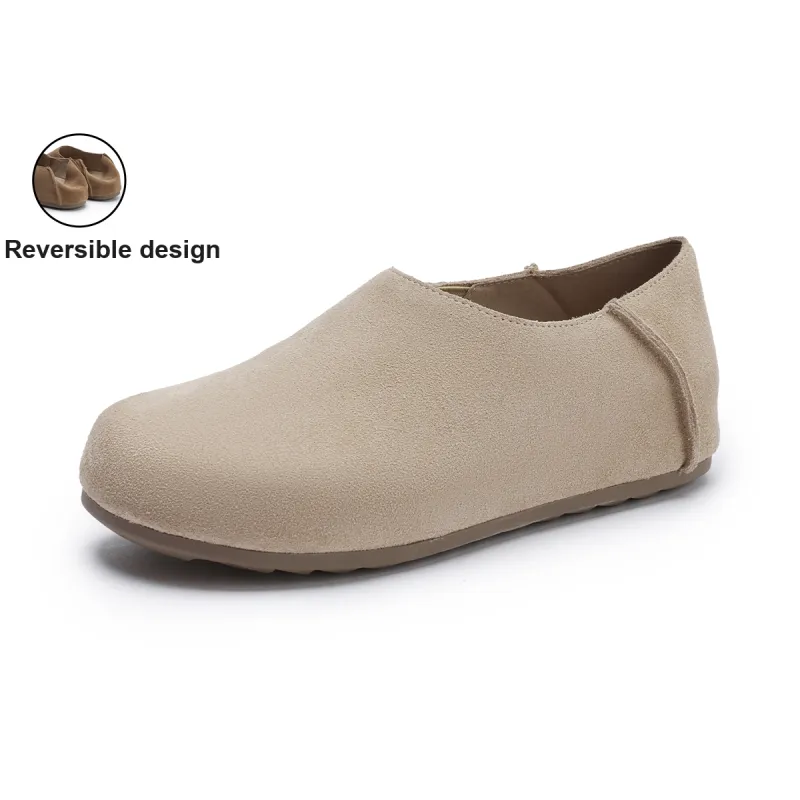 Hotwind Pinecone Grey Series Reversible Birkenstock Shoes Women's Casual Shoes Women's-9