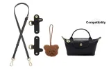 [Black Gold]Crossbody Shoulder Strap+Design Buckle (Comes with Bear Pendant)