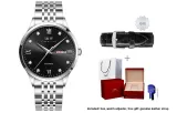 Black Dial Steel Band