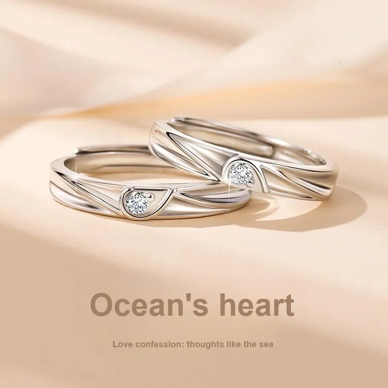 Barbie S925 Silver Rings Unisex Silver-5