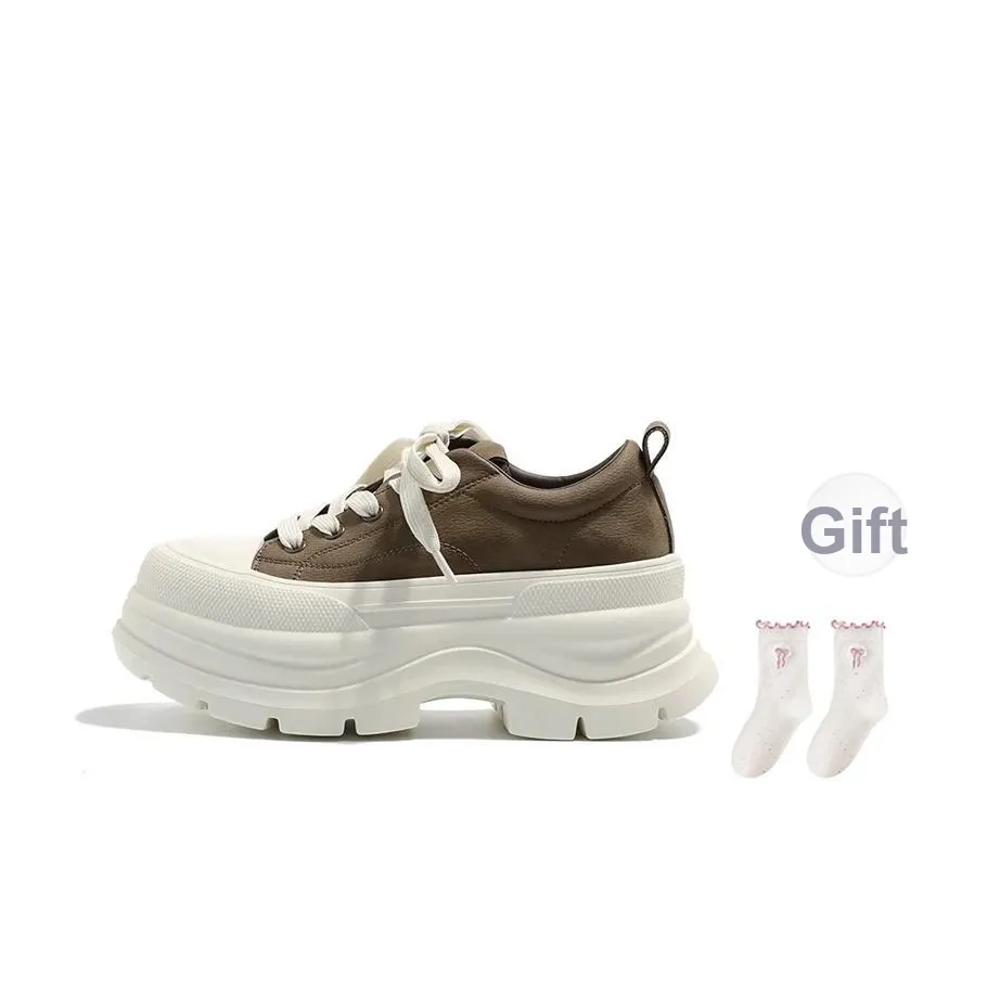 Happy Fish визуально увеличивает рост Низкий топ Повседневная обувь Женская