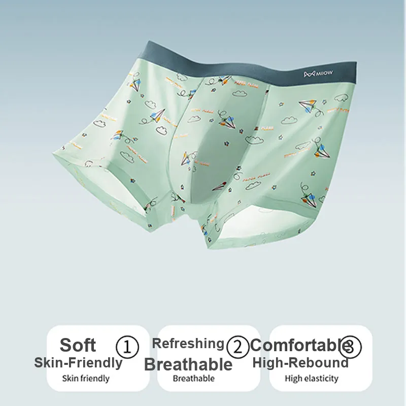 MIIOW Underpants Men's Shopping Bag 3 Pack-35
