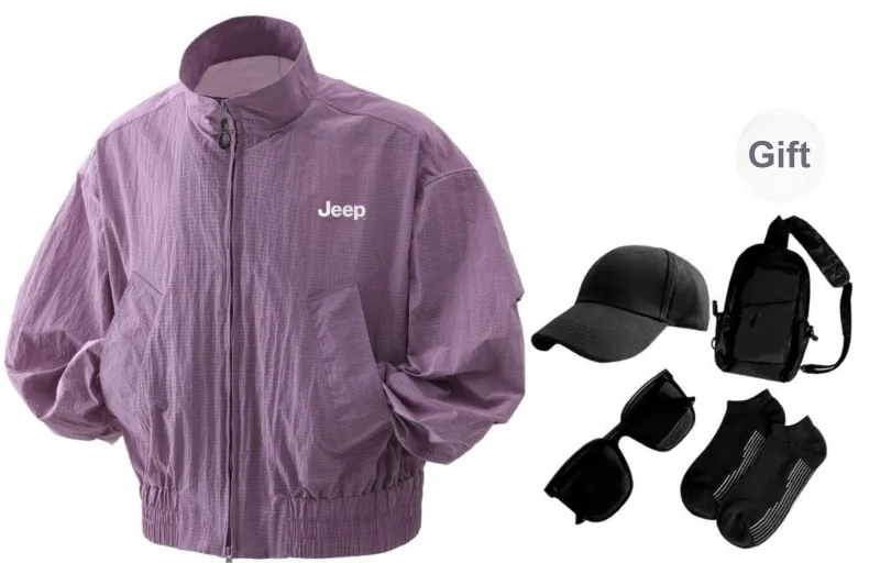 Jeep Breathable Quick Dry UV Protection Sun Protection Clothing Unisex Comes With Set-17