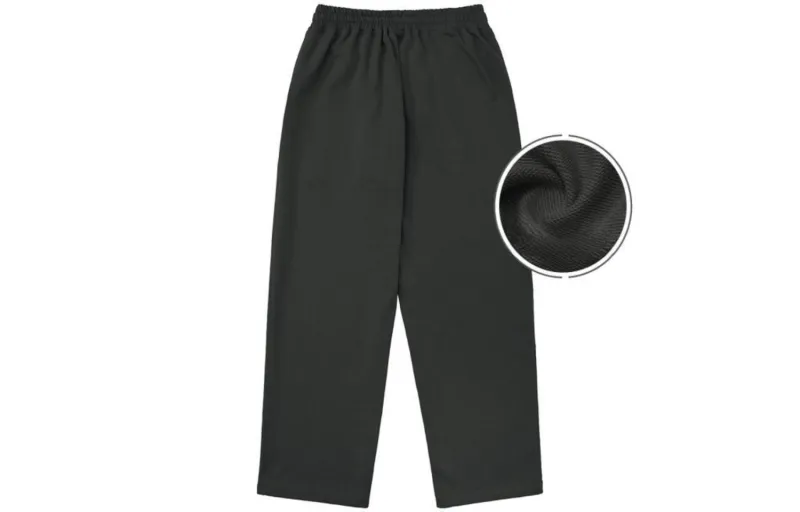 Bodydream Knitted Sweatpants Solid Color Straight Fit Casual Pants Unisex-11