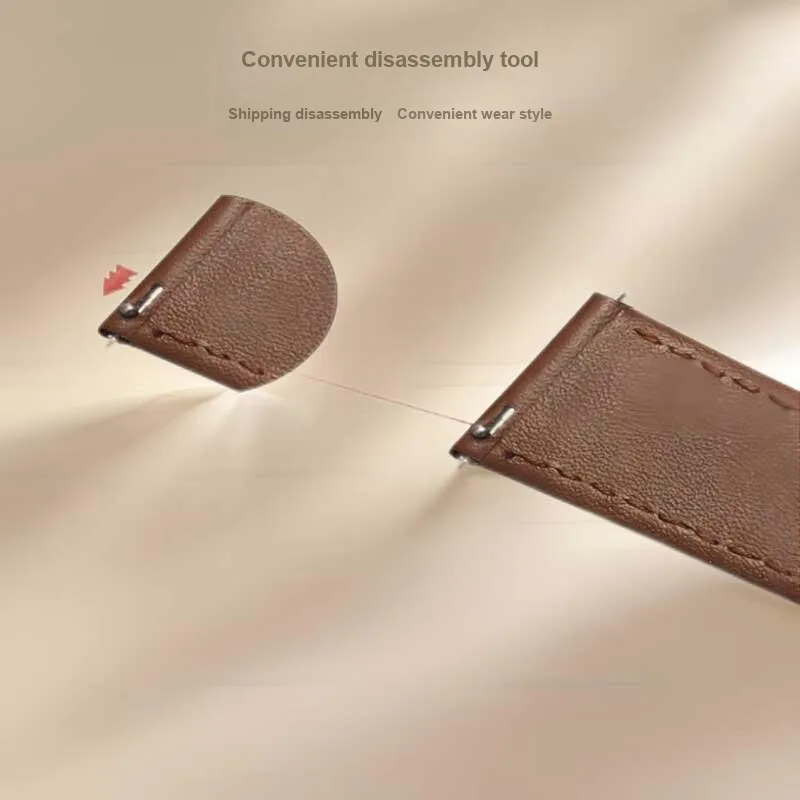 Gangjue Compatibility Vivowatch Vivo Compatibility Watch Band 120mm*75mm Cowhide Leather Material-3