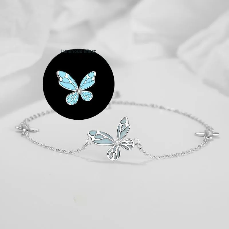 Kelanxi 925 Sterling Silver Bracelets Women's-3