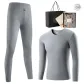 Clothing Sets (Lilac Gray) Dralon Heating/Seamless Cutting/3A Antibacterial