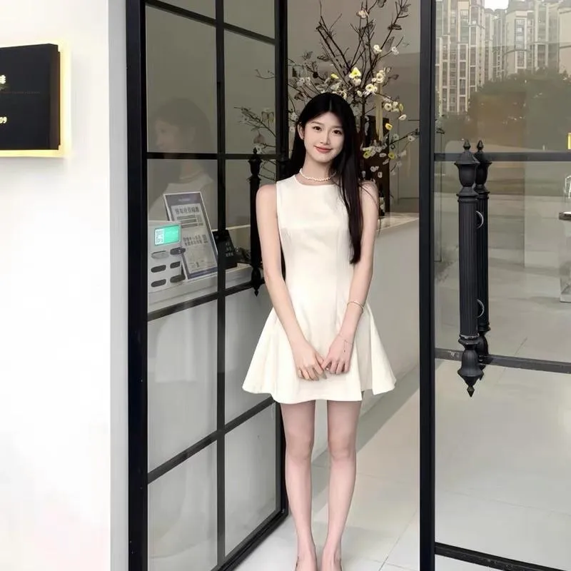 ACAINES Sleeveless Dress Women's-4