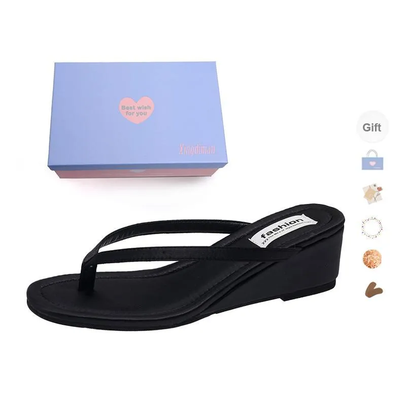 Xingdiman Abrasion Resistant Slip Resistant Flip Flops Women's Box-5
