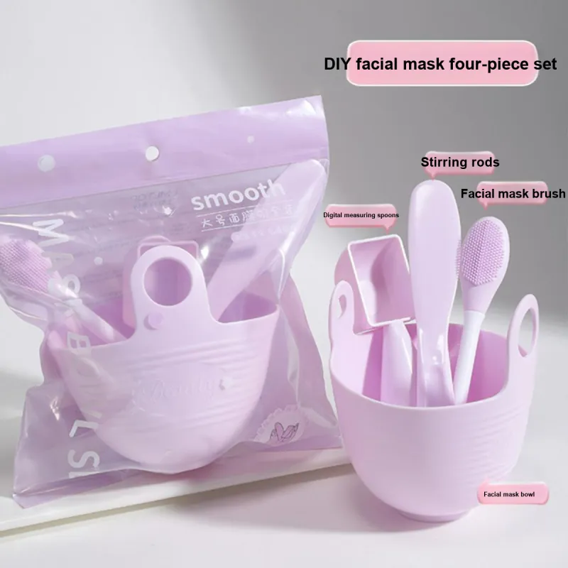 LMLTOP Facial Mask Bowl For Spa Treatment In Beauty Salons 4 Piece Set-1