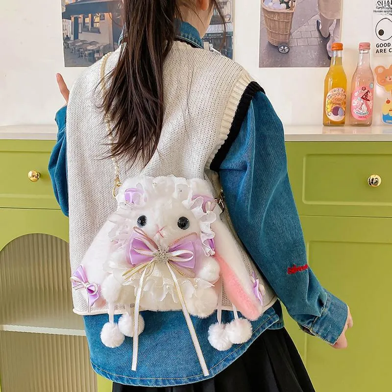 Parker Bear Plush Crossbody Bag Regular Kids'-19