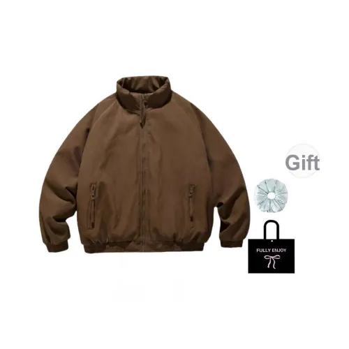 M MAICCO Кофейный В комплекте с резинкой для волос + эксклюзивная коробка унисекс пуховики (пуховики)