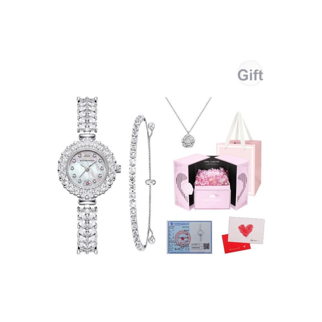 BCBGMAXAZRIA Кварцевый механизм Женские часы 25,4мм*30,5мм*7,9мм Мать жемчуга Цвет