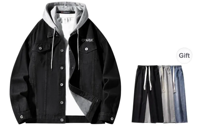 Airwalk Denim Jackets Unisex-25