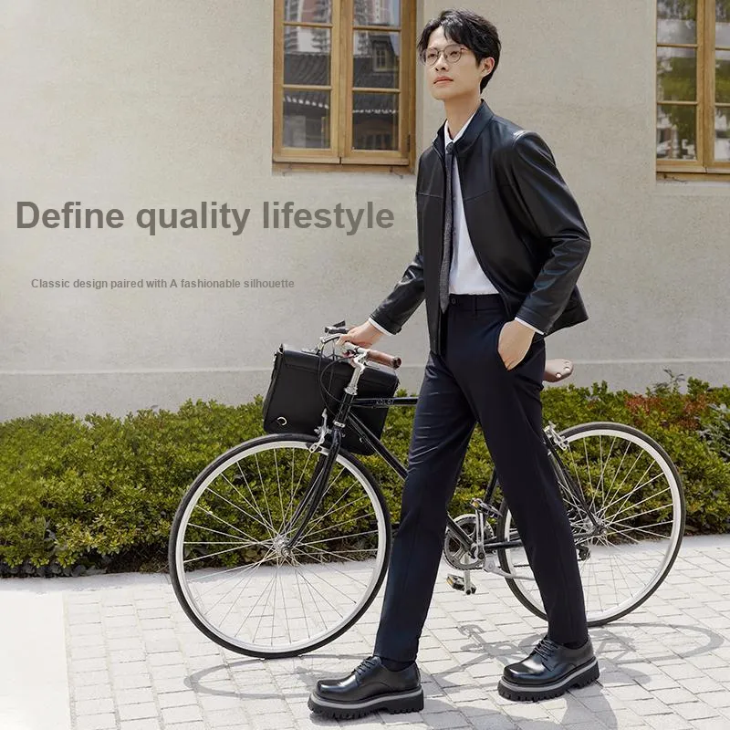 Jiumuwang Men's Pants Expert Convenience Suit Pants SS25 Suit Trouser Men's-4
