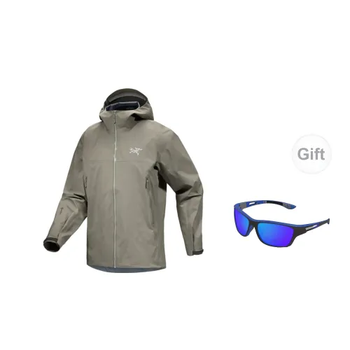 Arcteryx Beta Series Windbreaker Jackets Men Misty Green Grey+Free Eyeglasses