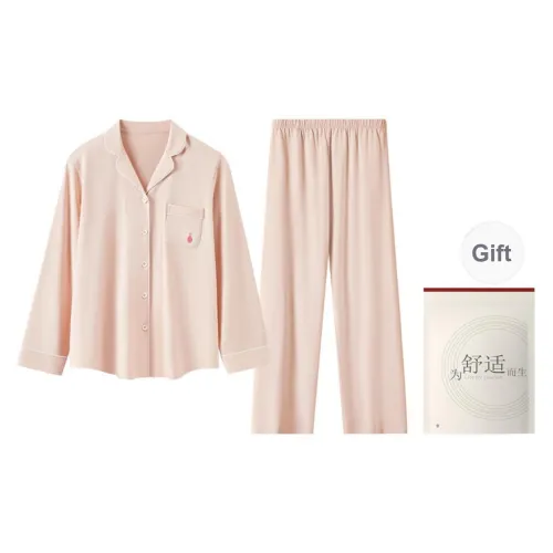 Red Beans At Home Pajama Set Women's
