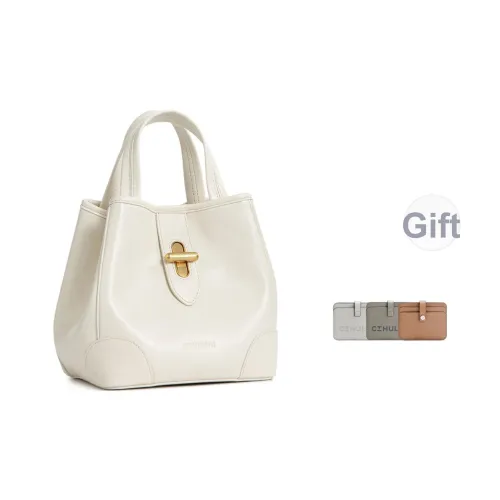 Cthulhu Коровья кожа Капсула Сумка-ведро Сумка на плечо Средний Женские Черный Джинсовый синий Хаки Кофе Бежево-серо-белый