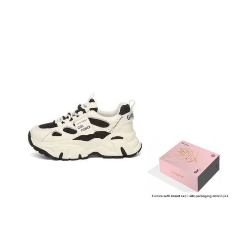 DAPHNE Low Топ Толстая подошва Кроссовки 4,5 см Женские