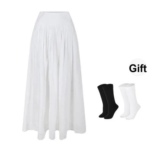 BSEVENI Повседневный Длинный Юбка Женские
