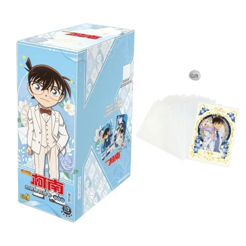 KAYOU Detective Conan Case Closed Collectible Card, Insight Pack, Volume 5 IP/Anime Cards 1 Box Of 18 Packs