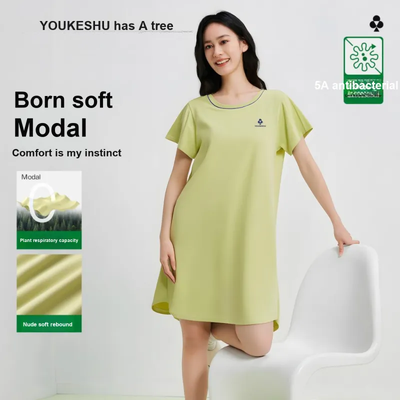 YOUKESHU Nightgown Women's Shopping Bag-6