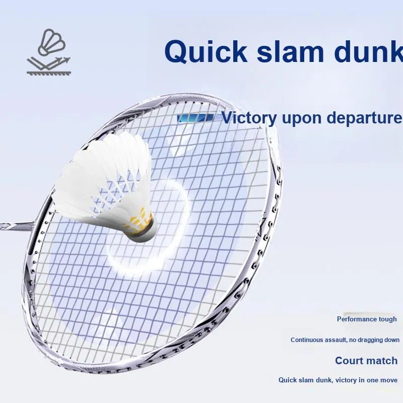 TAAN x Kawasaki Stretch Durable, Both Features Badminton Strings Silver Gray 0.66mm String Gauge-2