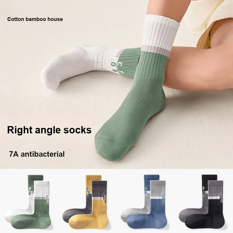 B&C.Room 2023 Fall Crew Socks Men's 4 Pack-3