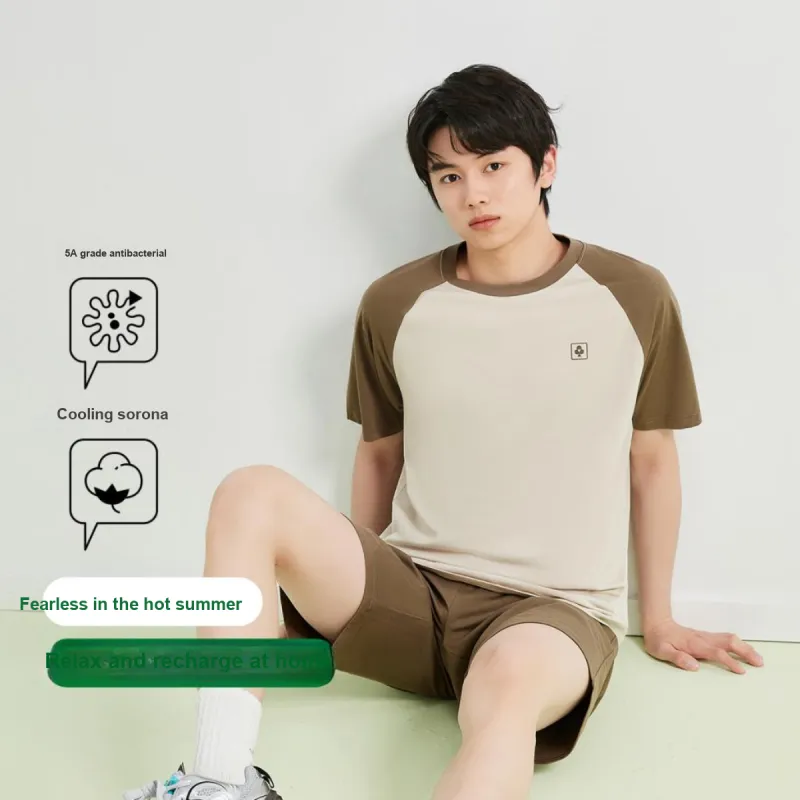 YOUKESHU Pajama Set Men's Shopping Bag-1
