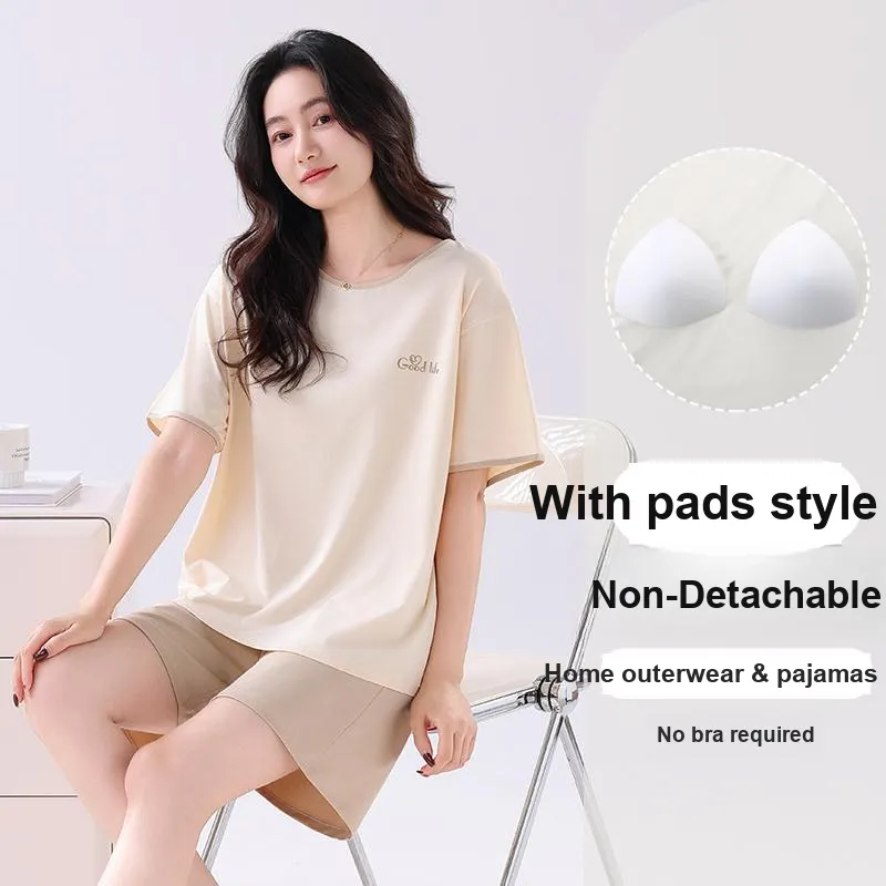 OUSHIBO Pajama Set Women's Image Color-1